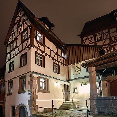 Am Hofbrunnen Appartement Rothenburg ob der Tauber Buitenkant foto
