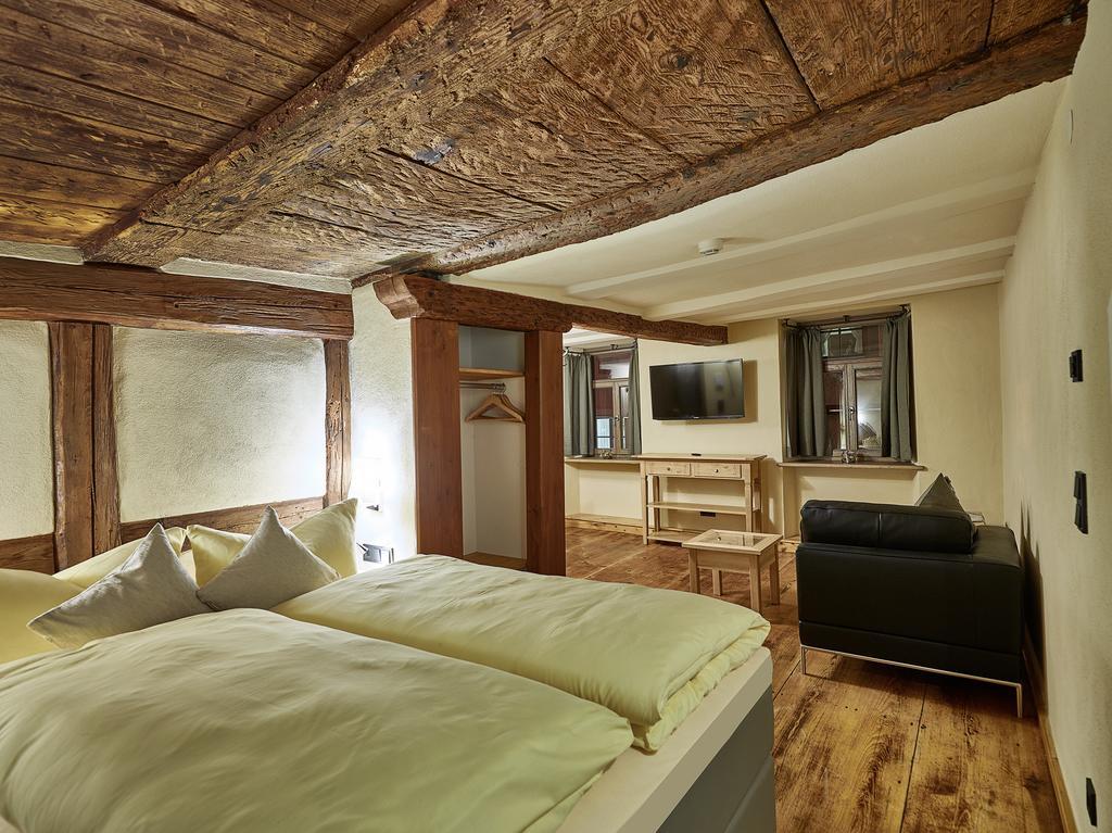 Am Hofbrunnen Appartement Rothenburg ob der Tauber Kamer foto